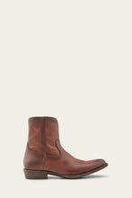 Load image into Gallery viewer, Frye Mens AUSTIN INSIDE ZIP COGNAC