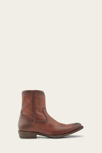 Frye Mens AUSTIN INSIDE ZIP COGNAC