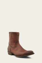 Load image into Gallery viewer, Frye Mens AUSTIN INSIDE ZIP COGNAC