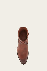 Frye Mens AUSTIN INSIDE ZIP COGNAC