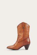 Load image into Gallery viewer, Frye Women JUNE WESTERN BRONZE/AVALON LEATHER