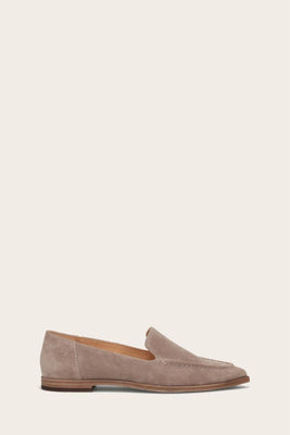 Frye Women KENZIE MOC STITCH TAUPE/SUEDE