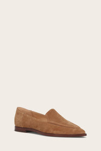 Frye Women KENZIE MOC STITCH ALMOND/SUEDE