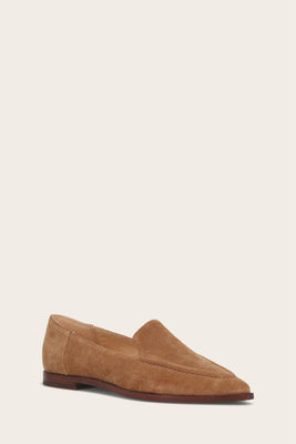 Frye Women KENZIE MOC STITCH ALMOND/SUEDE