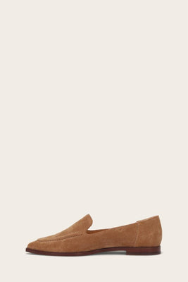 Frye Women KENZIE MOC STITCH ALMOND/SUEDE