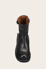 Load image into Gallery viewer, Frye Mens DEAN MOTO BLACK/SOFT TUMBLED LEA