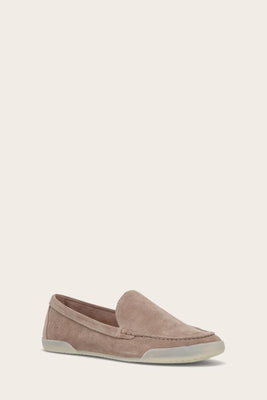 Frye Women MELANIE SKIMMER TAUPE/SUEDE