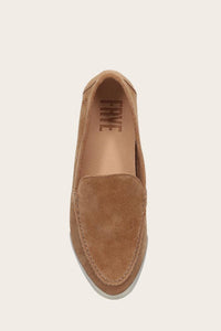 Frye Women MELANIE SKIMMER ALMOND/SUEDE