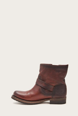 Frye Women VERONICA BOOTIE REDWOOD/WASHED OILED VINTAGE