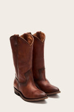 Load image into Gallery viewer, Frye Women BILLY PULL ON COGNAC/VINTAGE