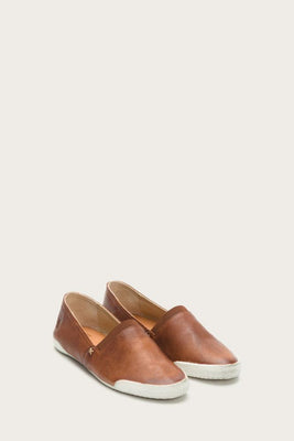 Frye Women MELANIE SLIP ON COGNAC/ANTIQUE SOFT VINTAGE