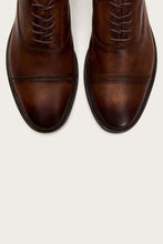 Load image into Gallery viewer, Frye Mens PAUL BAL OXFORD COGNAC/ANTIQUE PULL UP