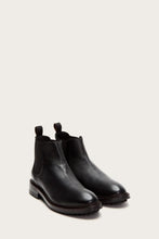 Load image into Gallery viewer, Frye Mens GREYSON CHELSEA BLACK/DEER SKIN LEATHER