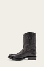 Load image into Gallery viewer, Frye Mens DUKE ROPER BLACK/WASHED VEG LEATHER