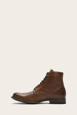 Frye Mens TYLER LACE UP COGNAC